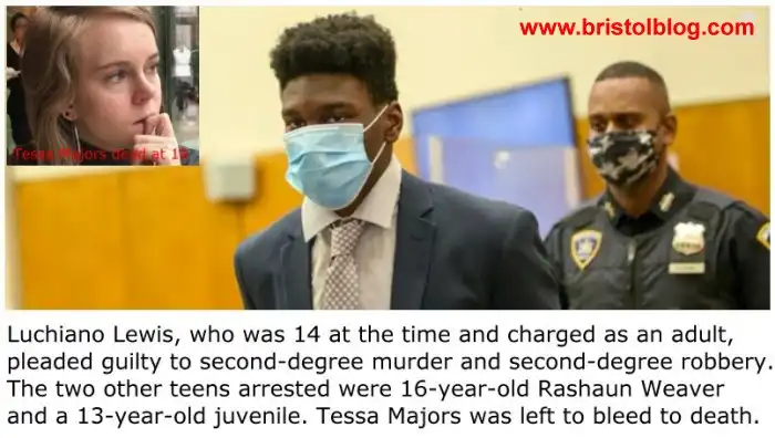 Luchiano Lewis convicted in stabbing 18-year-old Tssa Majors.